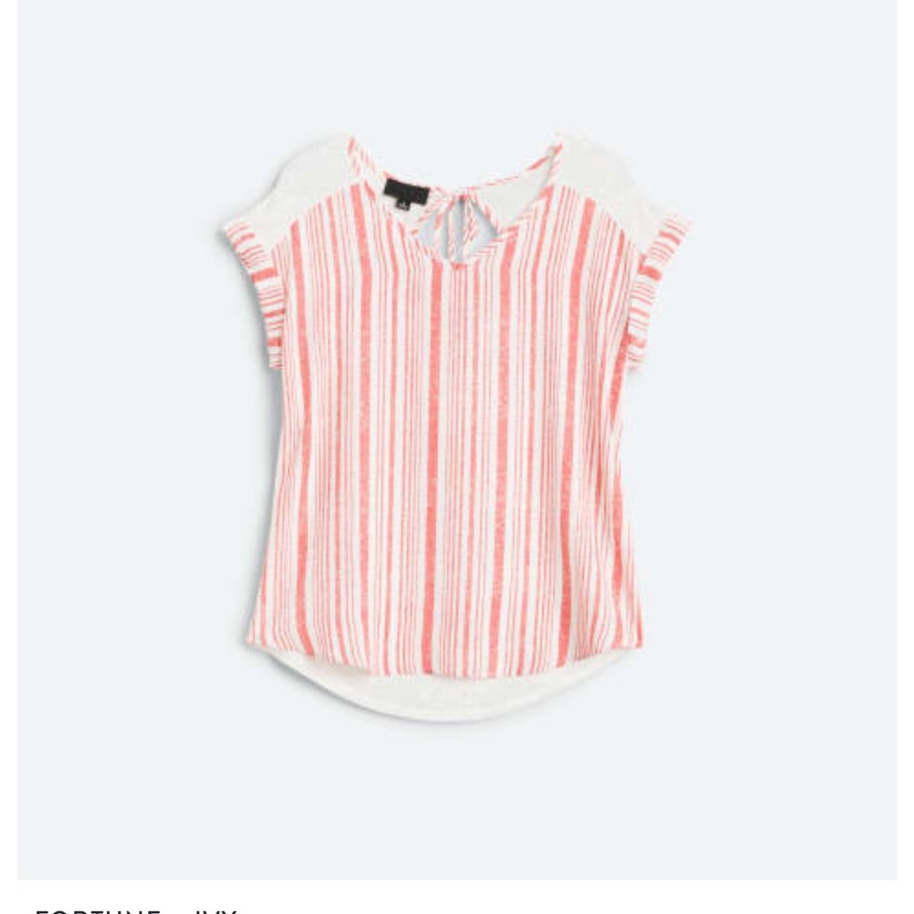 Cheylee Tie Top by Fortune + Ivy